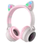 Наушники HOCO W27 Cat ear wireless headphones Grey (6931474718457)