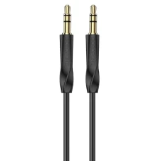 Аудио-кабель BOROFONE BL16 Clear sound AUX audio cable Black (BL16B)