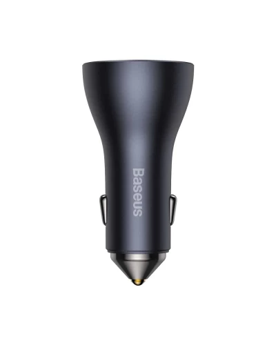 ОЗУ Baseus Golden Contactor Pro Triple Fast Charger Car Charger 65W U+C+C Dark Gray (CGJP010013)
