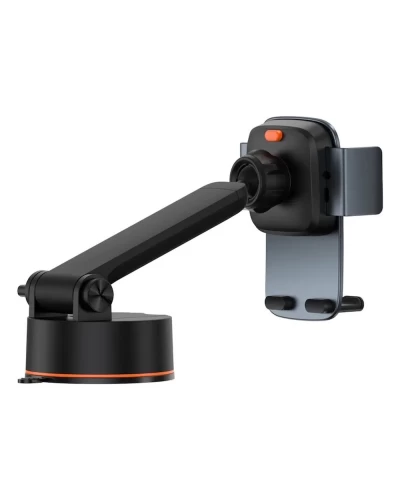 Держатель для мобильного Baseus Easy Control Clamp Car Mount Holder Pro (Suction Cup Version) Tarnish (SUYK020014)