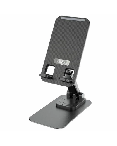 Держатель для мобильного HOCO PH50 Ivey folding rotatable desktop holder Black (6931474782861)