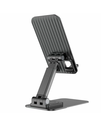 Держатель для мобильного HOCO PH50 Ivey folding rotatable desktop holder Black (6931474782861)