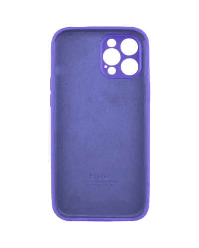 Чехол для смартфона Silicone Full Case AA Camera Protect для Apple iPhone 12 Pro Max 22, Dark Purple (FullAAi12PM-22)