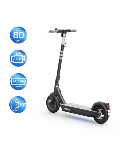 Электросамокат OKAI ES30-NEON PRO Black 10", 350(700)W, 14,7Ah, 80km, 25km\h, 25%, NFC, App, 21kg (ES30-B)