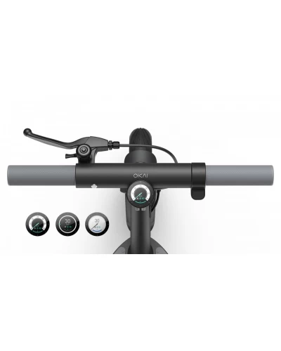 Электросамокат OKAI ES10-NEON Lite Black 9", 300(600)W, 7.8Ah, 30km, 25km\h, 20%, NFC, App,15kg (ES10-B )