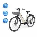Электровелосипед OKAI EB10 Beige 28', 250(500)W, 14.4Ah, 100km, 25km\h, NFC, App, 29kg (EB10)