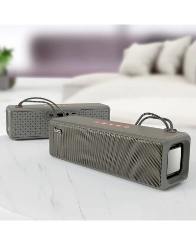 Портативная колонка HOCO HC3 Bounce sports wireless speaker Gray (6931474741646)
