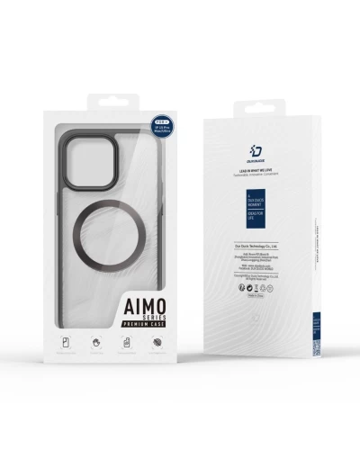 Чохол для смартфона DUX DUCIS Aimo MagSafe for Apple iPhone 15 Pro Max Black (DUXSAFEiP15PMBlack)