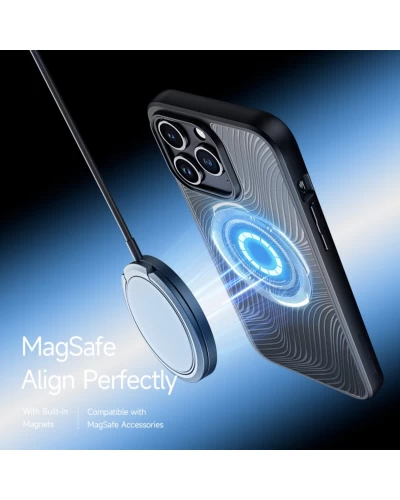 Чохол для смартфона DUX DUCIS Aimo MagSafe for Apple iPhone 15 Pro Max Black (DUXSAFEiP15PMBlack)