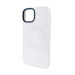 Чехол для смартфона AG Glass Sapphire MagSafe Logo Apple iPhone 14 White (AGSappiP14White)