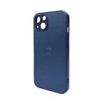 Чохол для смартфона AG Glass Matt Frame Color Logo for Apple iPhone 13 Navy Blue (AGMattFrameiP13Blue)