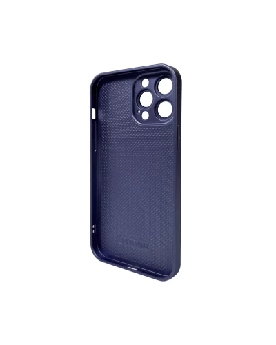 Чехол для смартфона AG Glass Matt Frame Цвет для Apple iPhone 13 Pro Max Navy Blue (AGMattFrameiP13PMBlue)