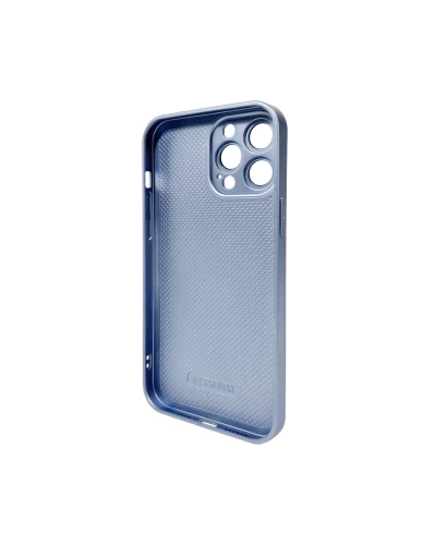 Чехол для смартфона AG Glass Matt Frame Цвет для Apple iPhone 13 Pro Max Sierra Blue (AGMattFrameiP13PMLBlue)