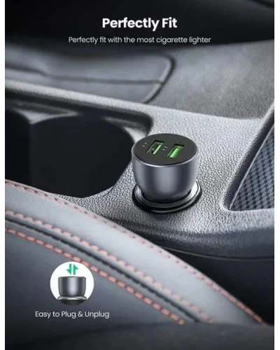 Автомобильное зарядное устройство для UGREEN CD213 Fast Car Charger (Dark Blue) (UGR-10144) (UGR-10144)