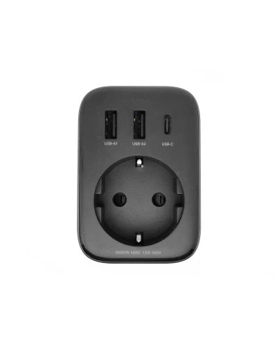 Зарядний пристрій UGREEN CD314 30W Outlet Extender EU (2A1C) (UGR-90613) (UGR-90613)