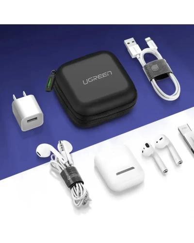 Чехол для наушников UGREEN LP128 Headset Storage Bag (Black) (UGR-40816) (UGR-40816)