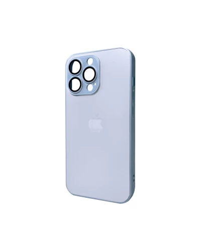 Чохол для смартфона AG Glass Matt Frame Color Logo for Apple iPhone 11 Pro Max Sierra Blue (AGMattFrameiP11PMLBlue)