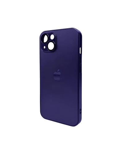 Чехол для смартфона AG Glass Matt Frame Цвет для Apple iPhone 12 Deep Purple (AGMattFrameiP12Purple)