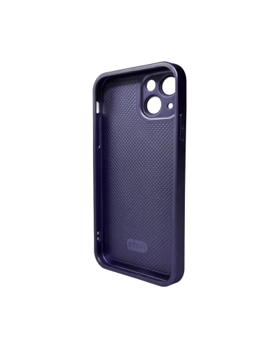Чехол для смартфона AG Glass Matt Frame Цвет для Apple iPhone 12 Deep Purple (AGMattFrameiP12Purple)