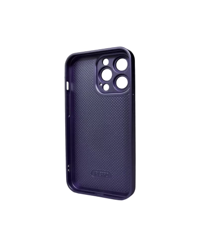 Чехол для смартфона AG Glass Matt Frame Цвет для Apple iPhone 12 Pro Deep Purple (AGMattFrameiP12PPurple)