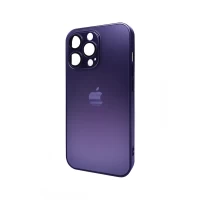 Чехол для смартфона AG Glass Matt Frame Цвет для Apple iPhone 12 Pro Deep Purple (AGMattFrameiP12PPurple)