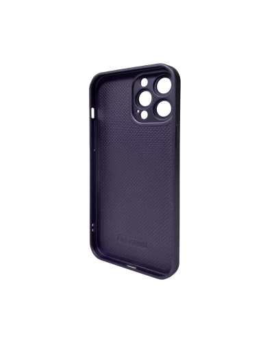 Чохол для смартфона AG Glass Matt Frame Color Logo for Apple iPhone 12 Pro Max Deep Purple (AGMattFrameiP12PMPurple)