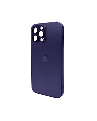 Чохол для смартфона AG Glass Matt Frame Color Logo for Apple iPhone 12 Pro Max Deep Purple (AGMattFrameiP12PMPurple)