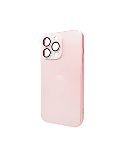 Чехол для смартфона AG Glass Matt Frame Цвет для Apple iPhone 13 Pro Chanel Pink (AGMattFrameiP13PPink)