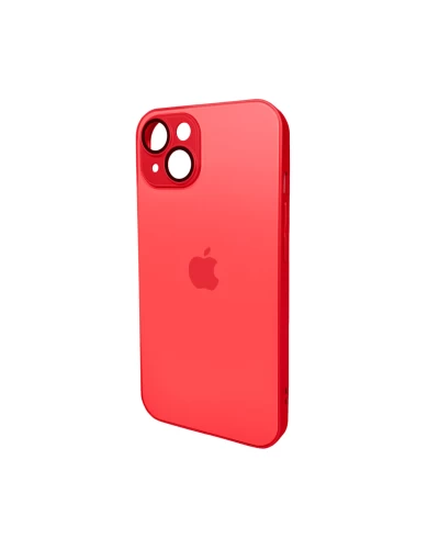 Чохол для смартфона AG Glass Matt Frame Color Logo for Apple iPhone 14 Coke Red (AGMattFrameiP14Red)
