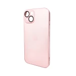 Чехол для смартфона AG Glass Matt Frame Цвет для Apple iPhone 14 Chanel Pink (AGMattFrameiP14Pink)