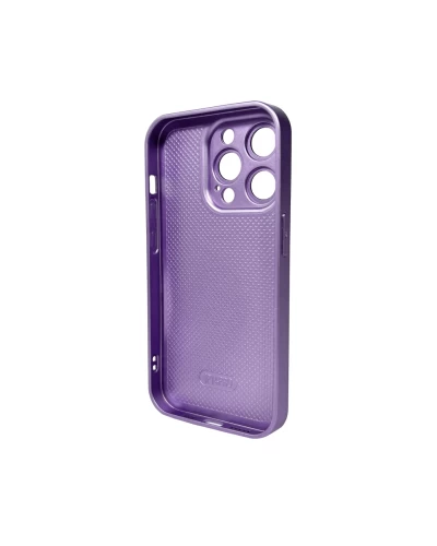 Чохол для смартфона AG Glass Matt Frame Color Logo for Apple iPhone 14 Pro Light Purple (AGMattFrameiP14PLPurple)