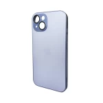 Чехол для смартфона AG Glass Matt Frame Цвет для Apple iPhone 15 Sierra Blue (AGMattFrameiP15LBlue)