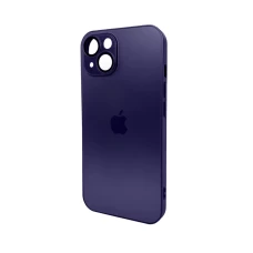 Чохол для смартфона AG Glass Matt Frame Color Logo for Apple iPhone 15 Deep Purple (AGMattFrameiP15Purple)