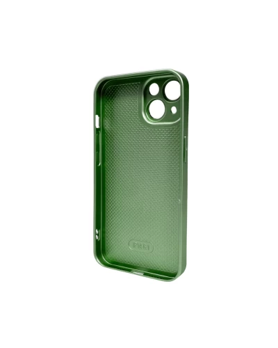 Чехол для смартфона AG Glass Matt Frame Цвет для Apple iPhone 15 Light Green (AGMattFrameiP15LGreen)