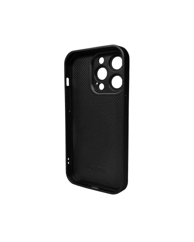 Чехол для смартфона AG Glass Matt Frame Цвет для Apple iPhone 15 Pro Graphite Black (AGMattFrameiP15PBlack)