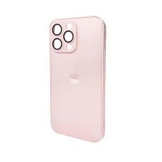 Чехол для смартфона AG Glass Matt Frame Цвет для Apple iPhone 15 Pro Max Chanel Pink (AGMattFrameiP15PMPink)