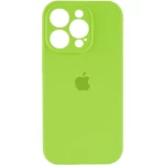 Чохол для смартфона Silicone Full Case AA Camera Protect for Apple iPhone 14 Pro 24,Shiny Green (FullAAi14P-24)
