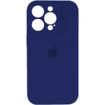 Чохол для смартфона Silicone Full Case AA Camera Protect for Apple iPhone 14 Pro 39,Navy Blue (FullAAi14P-39)