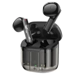 Наушники BOROFONE BW23 Crystal bean Transparent Edition True Wireless BT headset Jazz Black (BW23B)