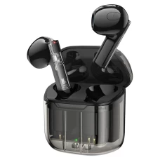 Наушники BOROFONE BW23 Crystal bean Transparent Edition True Wireless BT headset Jazz Black (BW23B)