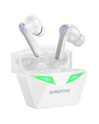 Наушники BOROFONE BW24 Magic waves true wireless BT gaming headset White (BW24W)