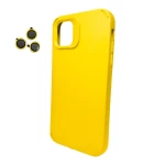 Чехол для смартфона Cosmic Silky Cam Protect для iPhone 12 Pro Max Yellow (CoSiiP12PMYellow)