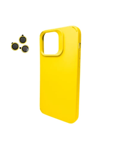 Чехол для смартфона Cosmic Silky Cam Protect для Apple iPhone 14 Pro Yellow (CoSiiP14PYellow)