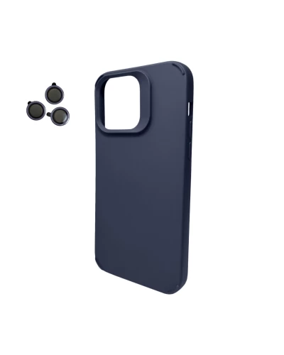 Чехол для смартфона Cosmic Silky Cam Protect для Apple iPhone 15 Deep Blue (CoSiiP15DeepBlue)