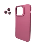 Чехол для смартфона Cosmic Silky Cam Protect для Apple iPhone 15 Deep Red (CoSiiP15DeepRed)