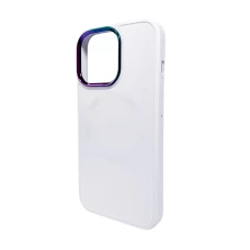 Чехол для смартфона AG Glass Sapphire MagSafe Logo Apple iPhone 15 White (AGSappiP15White)