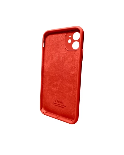 Чохол для смартфона Silicone Full Case AA Camera Protect for Apple iPhone 11 Pro кругл 11,Red (FullAAKPi11P-11)