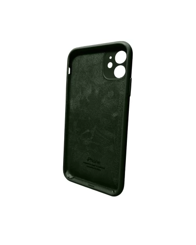 Чехол для смартфона Silicone Full Case AA Camera Protect для iPhone 11 Pro круглый 40,Atrovirens (FullAAKPi11P-40)