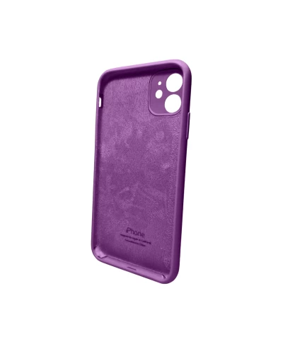 Чохол для смартфона Silicone Full Case AA Camera Protect for Apple iPhone 11 кругл 19,Purple (FullAAKPi11-19)