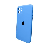 Чехол для смартфона Silicone Full Case AA Camera Protect для iPhone 11 Pro круглый 38,Surf Blue (FullAAKPi11P-38)